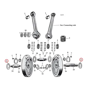MCS Flywheel washer SV, .102" (outside)