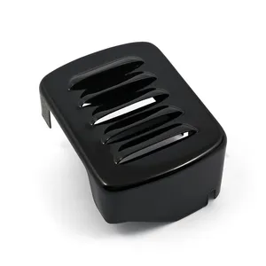 MCS Custom coil cover, louvered. Black