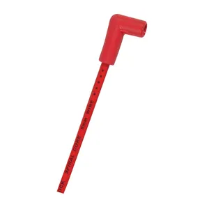 Accel Accel, 8mm Ferro Spiral core spark plug wire set. Red