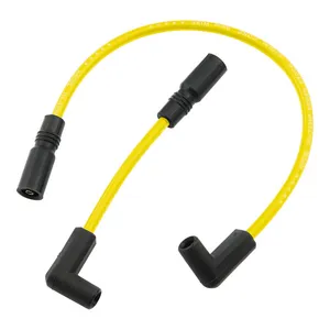 Accel Accel, 8mm Ferro Spiral core spark plug wire set. Yellow