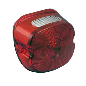 MCS Laydown LED taillight lens assembly. Red lens