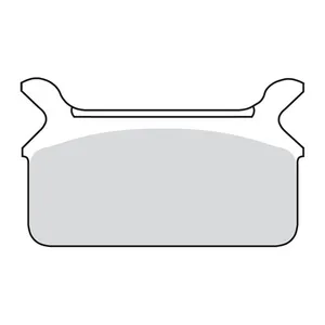 MCS Disc brake pads, rear