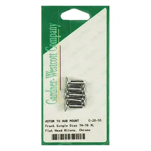 Gardner-Westcott Brake rotor bolt kit, tapered