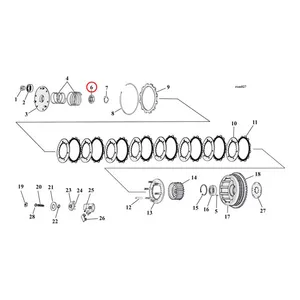 MCS Nut, clutch hub