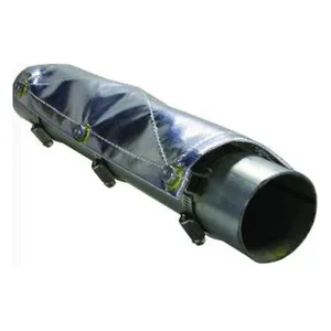 Thermo-Tec Thermo-Tec, clamp-on heat shield. 4" wide x 1ft. long