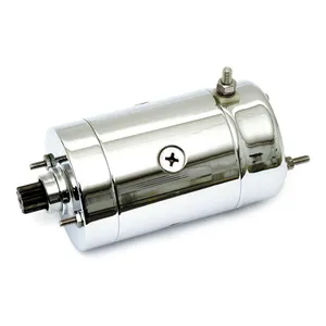WAI Global Starter motor, Hitachi style. Chrome