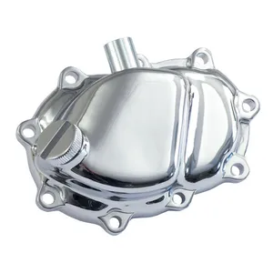MCS Transmission end cover. e-start. Chrome