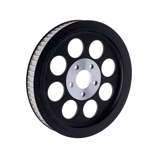 MCS Reproduction OEM style wheel pulley 70t, 1-1/2" belt. Black - 40217-79A