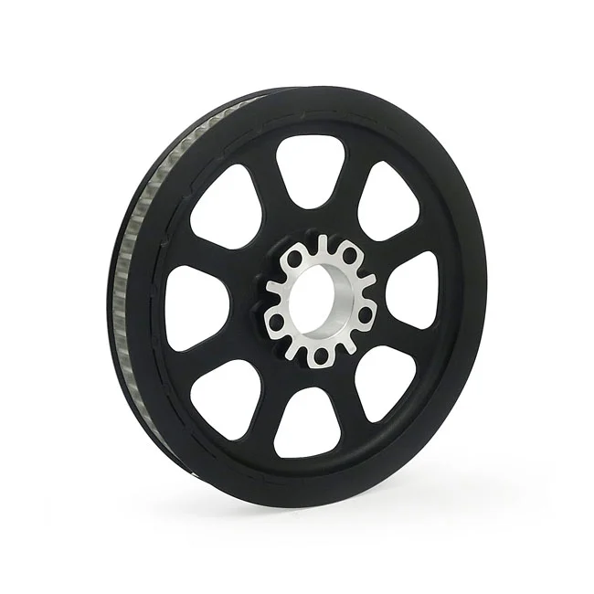 MCS Reproduction OEM style wheel pulley 70t, 1-1/8" belt. Black - 40289-00