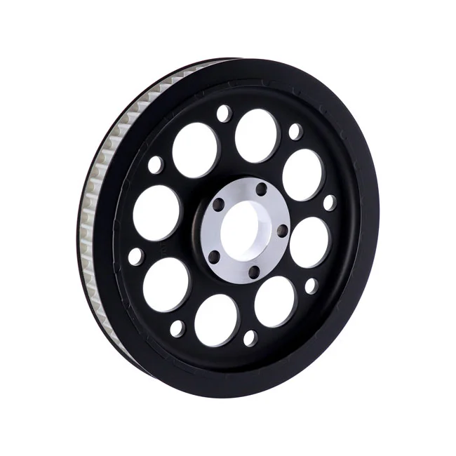 MCS Reproduction OEM style wheel pulley 70t, 1-1/8" belt. Black - 40114-00