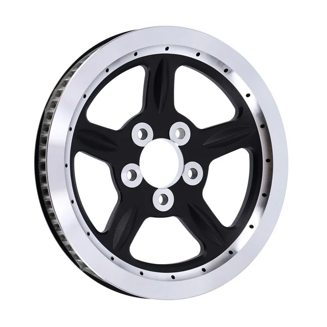 MCS Reproduction OEM style wheel pulley, 68t. Black cc - 40350-07