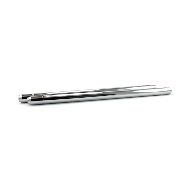 MCS Fork tubes 35mm, 27-1/4". show chrome - 45644-77