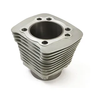 MCS Replacement cylinder 1200 Sportster, front/rear. Silver