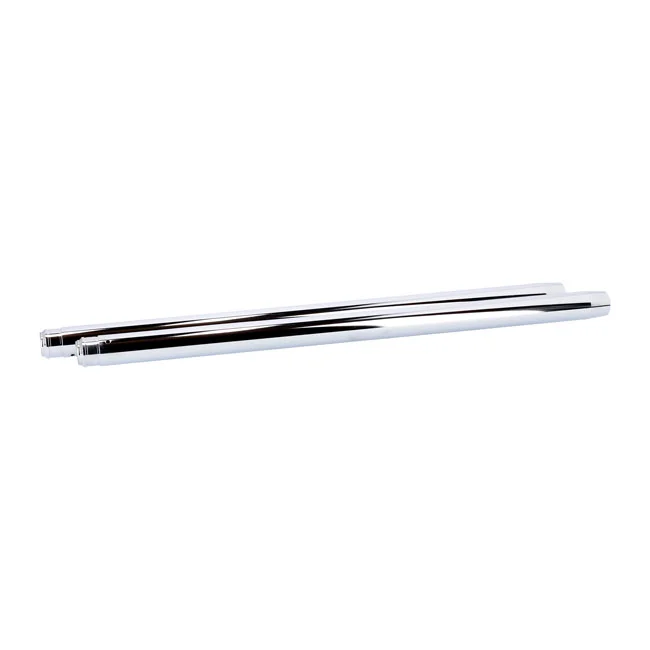 MCS Fork tubes 35mm, 25-1/4". show chrome - 45392-83