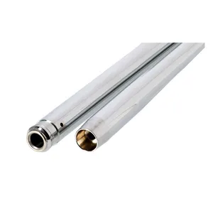 MCS Fork tubes 35mm, 25-1/4". show chrome