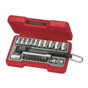 Tengtools Teng Tools, Mini Rosso 1/4" socket wrench set