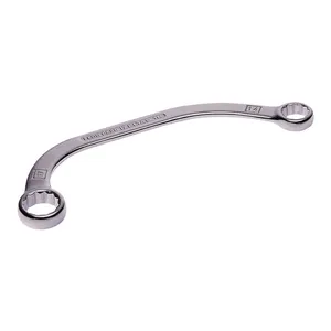 MCS Izeltas, curved box end wrench. 7/16" x 1/2"