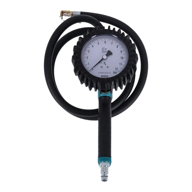 Tengtools Aircraft, tire inflator with 0-10 bar gauge