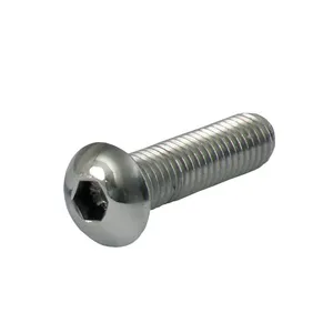 Gardner-Westcott M4 x 12mm buttonhead bolt, polished ss