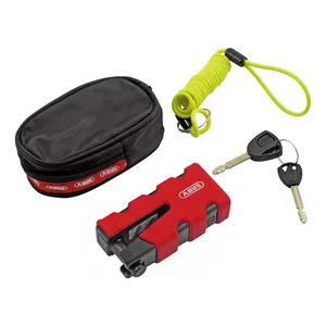 Abus Abus, 77 Granit Sledg ''Grip style'' disc brake lock. Red