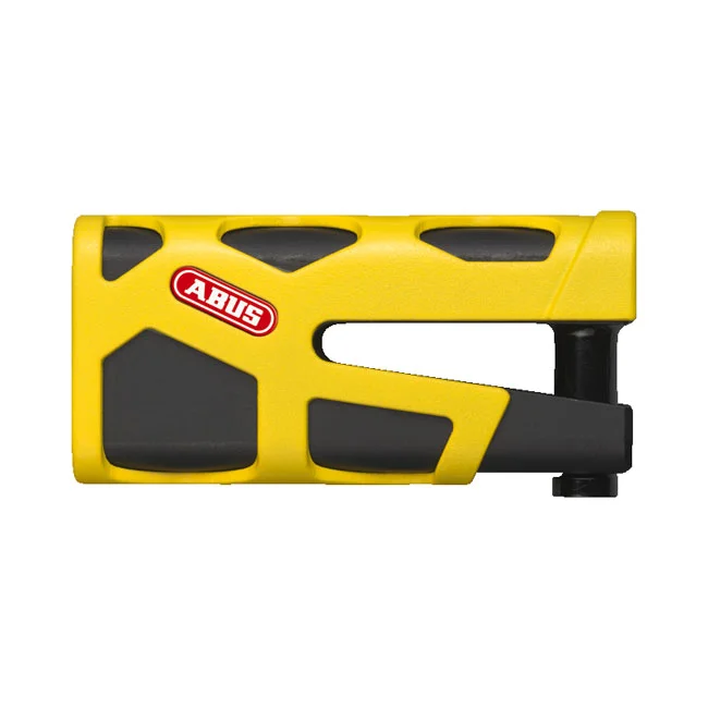 Abus 77 Granit Sledg ''Web style'' disc brake lock. Yellow