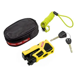 Abus Abus, 77 Granit Sledg ''Web style'' disc brake lock. Yellow