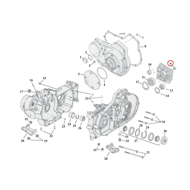 Kibblewhite Kpmi, dowel pin, cyl/transm. trap door - 16573-83A