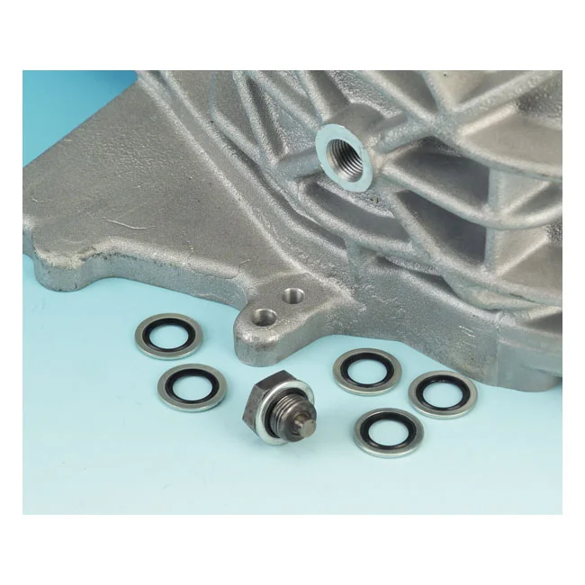 James Gaskets Drain plug seal washer. Bonded steel - 6007