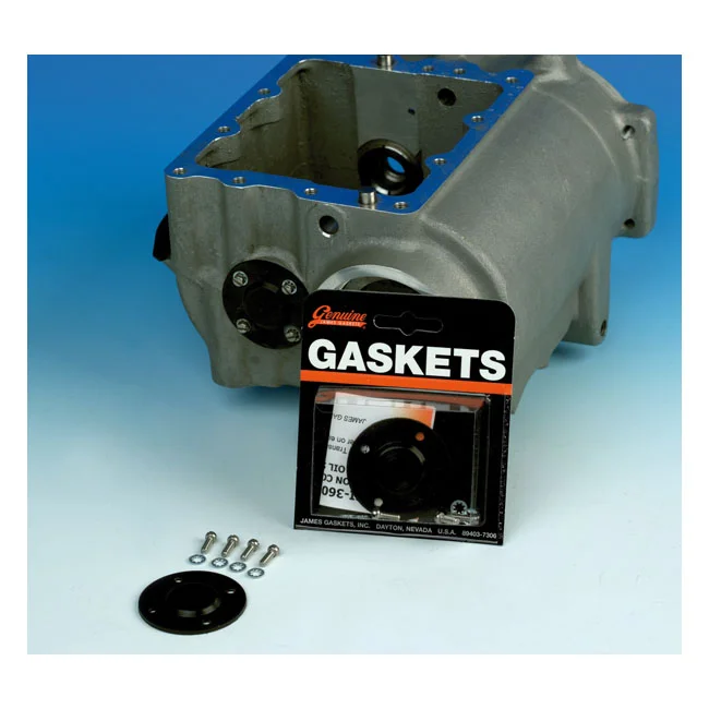 James Gaskets End plate, countershaft. Black - 36027-36