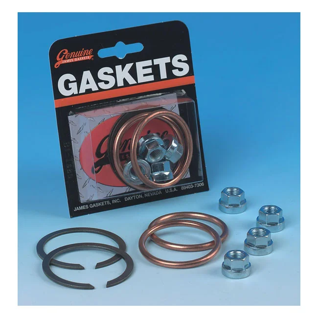 James Gaskets Exhaust gasket & mount kit. Copper gaskets