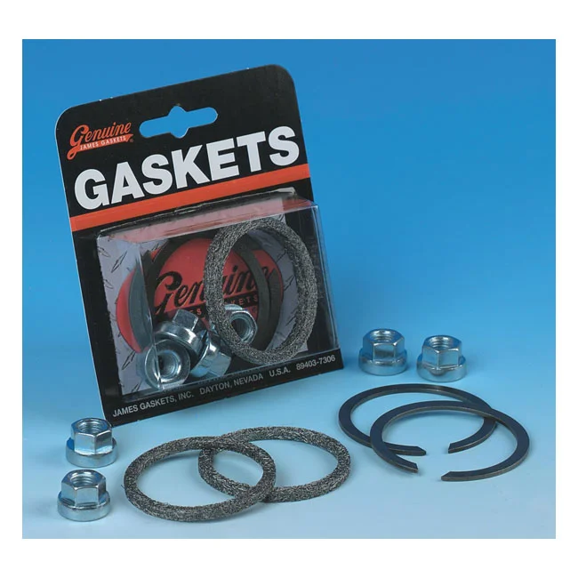 James Gaskets Exhaust gasket & mount kit. Wire/Graphite gaskets