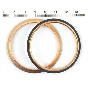 James Gaskets James, round copper exhaust gasket set (pr)