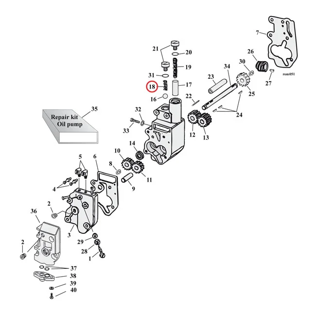 MCS Spring, check valve - 26363-56