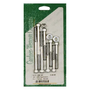 Gardner-Westcott Crankcase bolt kit, allen