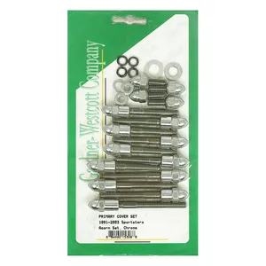 Gardner-Westcott GW, primary cover mount kit chrome acorn