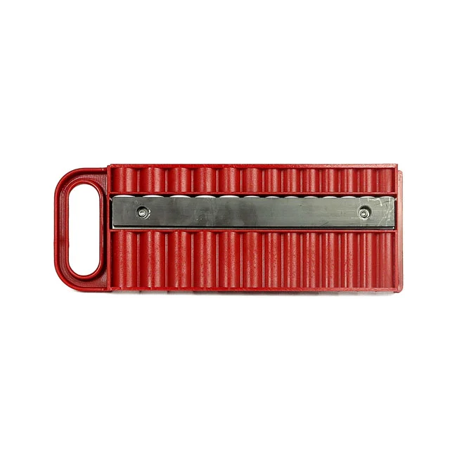 Lisle 1/4" magnetic socket holder, red