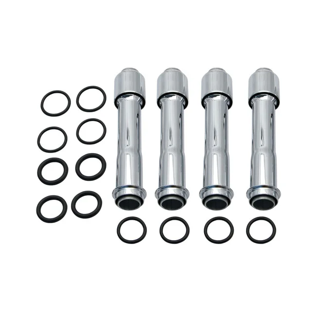 S&S PUSHROD COVER KIT CHROME