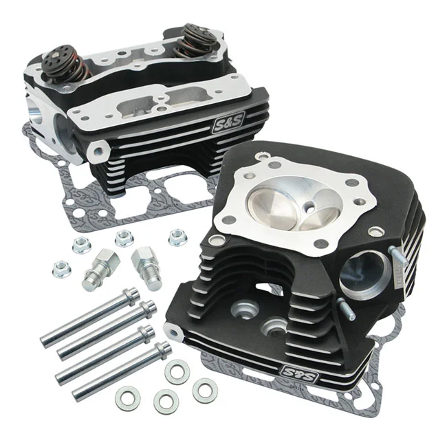 S&S HEADS 06-13TC 89CC BLK