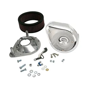 S&S S&S, teardrop air cleaner assembly. Chrome