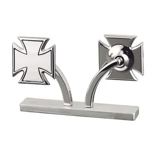 Kustom Tech K-Tech, maltese cross mirror