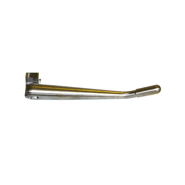 Kustom Tech K-Tech, weld-on Diamond jiffy stand. Plain steel