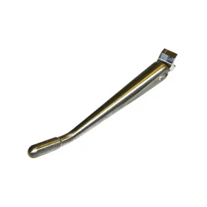Kustom Tech K-Tech, weld-on Diamond jiffy stand. Plain steel