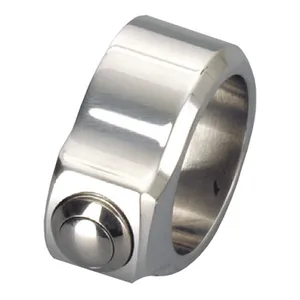 Kustom Tech K-Tech, switch housing Evolution Line single button.Polished