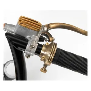 Kustom Tech K-Tech DeLuxe external throttle housing. Raw brass