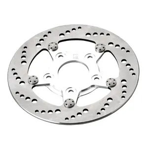 Kustom Tech K-Tech, drilled brake rotor stainless steel 8-1/2 inch