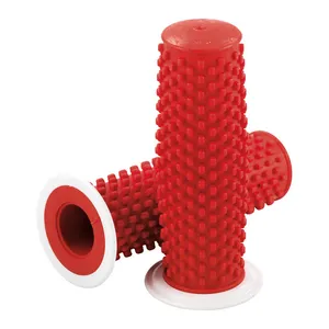 Kustom Tech K-Tech, Kustom rubber grips. Red with white flange