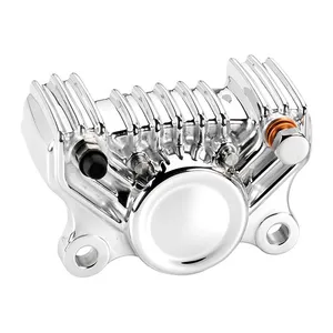 Kustom Tech Kustom-Tech, Super Freni 2 piston brake caliper. Polished