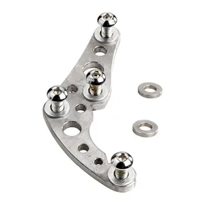 Kustom Tech K-Tech Super Freni front caliper bracket. Raw