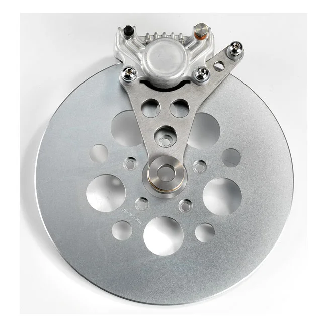 Kustom Tech K-Tech Super Freni front caliper bracket. Raw