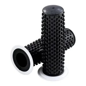 Kustom Tech K-Tech, Kustom rubber grips. Black with white flange